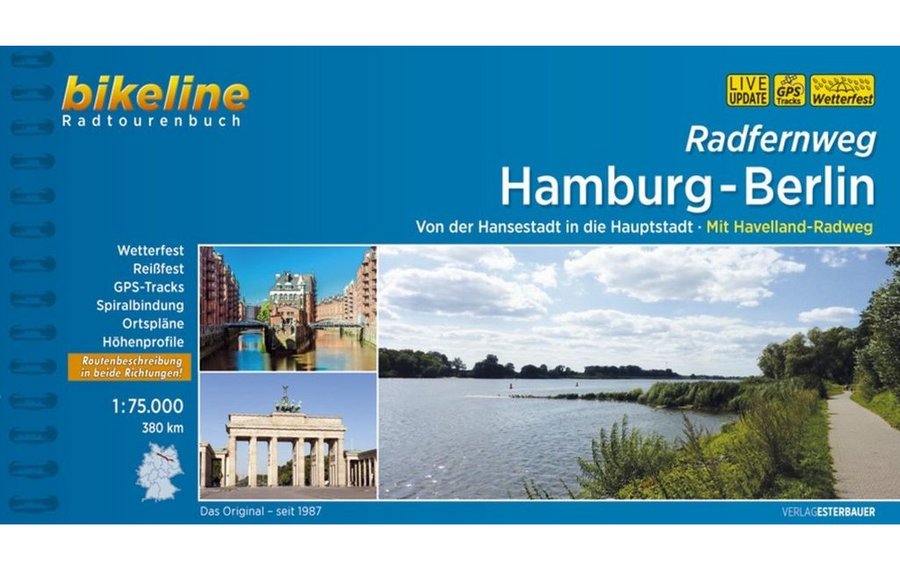 Cover bikeline Radtourenbuch Hamburg-Berlin
