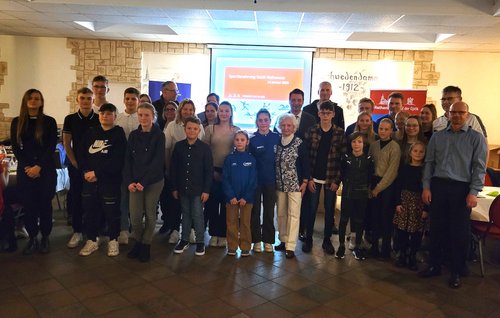 Gruppenbild Sportlerinnen und Sportler des Jahres 2022