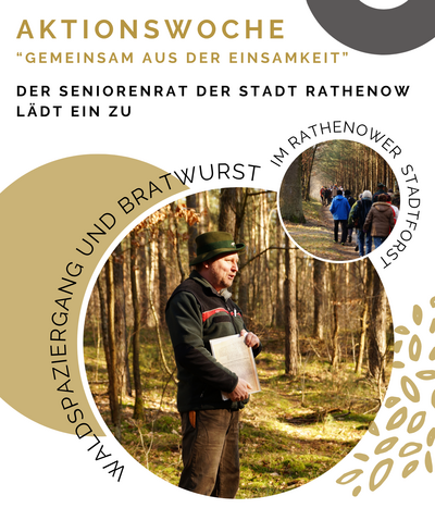 Waldspaziergang & Bratwurst zur Aktionswoche "Gemeinsam aus der Einsamkeit"