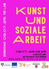Vernissage der Ausstellung "Kunst und soziale Arbeit"