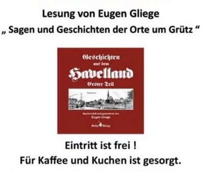 "Sagen und Geschichten der Orte um Grütz"