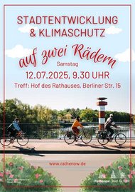 Mit dem Fahrrad durch Rathenow - Stadtentwicklung und Klimaschutz erleben