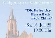 Die Reise des Herrn Bach nach China