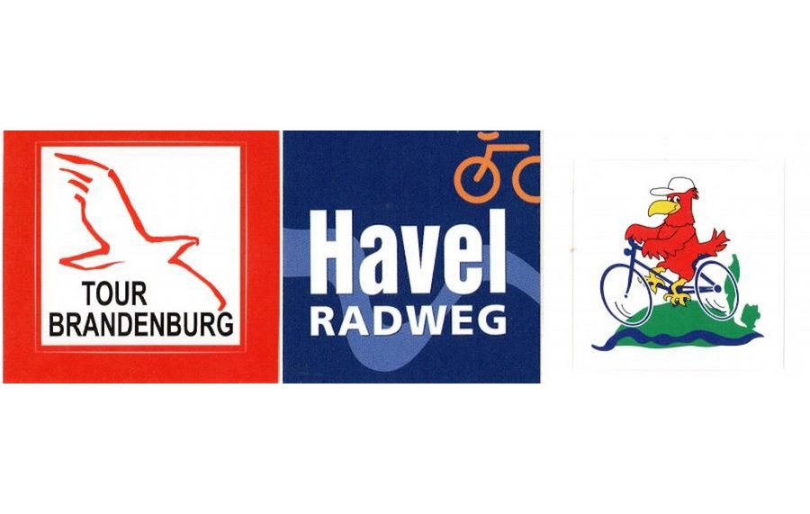 Logos von Tour Brandenburg, Havel-Radweg, Havelland-Radweg