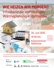 Wie heizen wir morgen? Infoabend zur kommunalen Wärmeplanung in Rathenow