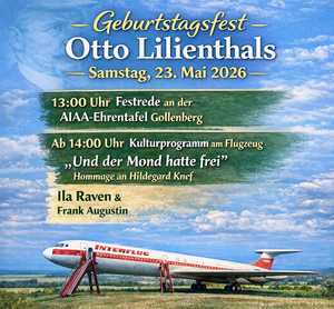 Geburtstagsfest zu Ehren Otto Lilienthal