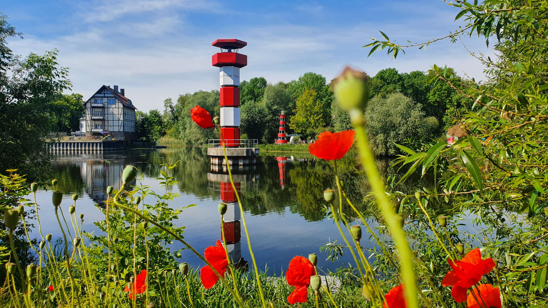 Blick auf den Leuchtturm